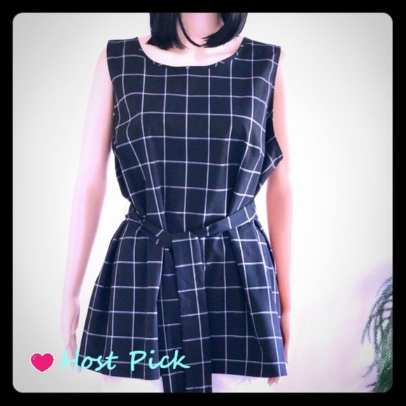 Liz Claiborne Tops - Host Pick Liz Claiborne Career, Black & White XL